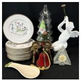 Vintage Christmas China & Decor
