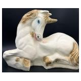 XL Ceramic Unicorn Sculpture / Coin Bank