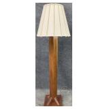 Vintage Hardwood Floor Lamp