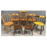 7pc Assorted Chairs