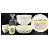 Asst Vintage Dishes