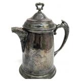 Antique Silver Plate Water Pitcher