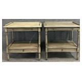 Pair New Alden Parkes Elliott Accent Tables