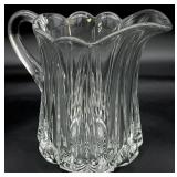 Antique Fostoria Long Buttress 64 Oz Pitcher