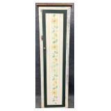 Pine Sunflower Decorated Cabinet