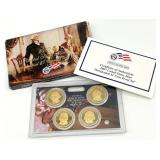 4pc 2007 Presidential Dollars Proof Set