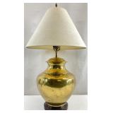 Vintage Large Brass Urn Table Lamp
