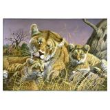 Gary Swanson Tigers Ltd Ed Wildlife Canvas Print