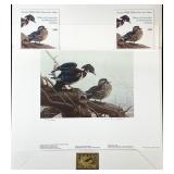 1990 Canada Wildlife Stamp, Medallion, Art Print