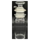 Heisey Carl Cobel Glass 3pc Cocktail Shaker