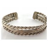 Sterling Silver Cuff Bracelet