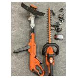 Worx Weedeater & Hedge Trimmer