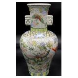 Chinese Hand Painted Porcelain Butterfly Vase