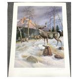 Gary Swanson S/N Deer Family Art Prints