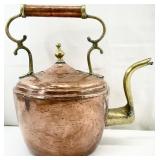 Antique Copper & Brass Kettle