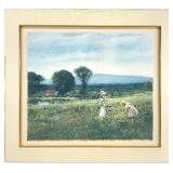 Adolf Sehring S/N Print w/ Hand Painted Remarque