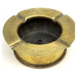 Vintage Trench Art Brass Artillery Shell Ashtray