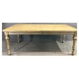 Haverty's Grey Washed Dining Table