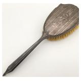 Antique Sterling Silver Handle Hair Brush