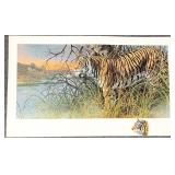 Gary Swanson S/N Tiger Print w/ Painted Remarque