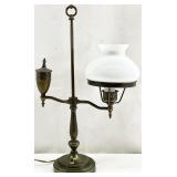 Vintage Brass Student Lamp