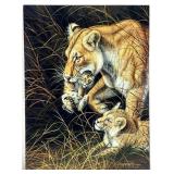 Gary Swanson S/N Artist's Proof Tigers Print