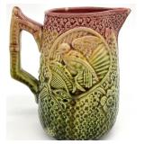 Antique Majolica Pottery Cup