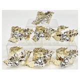 Dept 56 Holly Bell Napkin Rings