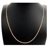 Vior Italy 14K Gold Tri-Color Necklace