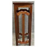Mahogany Plant Stand