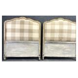 Pair French Twin Size Headboards