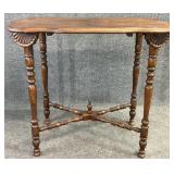 Antique Turned Leg William & Mary Table