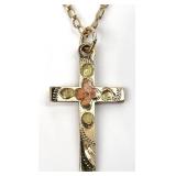 14K Gold Filled Cross Necklace