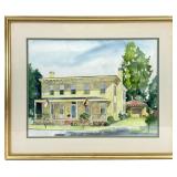Willie Taglieri Painting, New Bern Historic Home