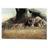 Gary Swanson S/N Wildlife Canvas Art Print, Tigers