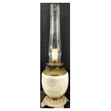 Vintage Victorian Style Oil Lamp