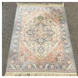 4.3 x 6 Karastan Oriental Wool Rug