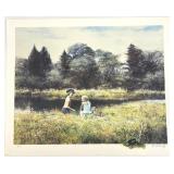 Adolf Sehring S/N Print w/ Hand Painted Remarque