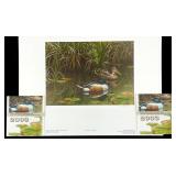 2003 Canada Wildlife Stamp & S/N Art Print