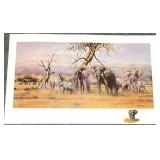 Gary Swanson S/N Elephant Print w/ Remarque