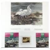 1994 Canada Wildlife Stamp, Medallion, Art Print