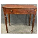 19th Century Maple One Drawer Stand