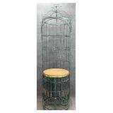 Metal & Wood Wine Bar