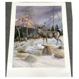 Gary Swanson S/N Deer Family Art Prints