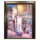 Framed Auberge de Savoie Wall Art Print