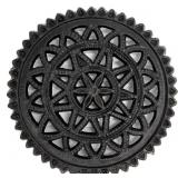 Pierced Cast Iron 9 ' Round Trivet