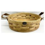 Peterboro Basket Co. Handled13 ' Round Basket