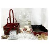 Asst Vintage Christmas Decor & More