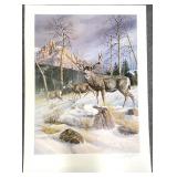 Gary Swanson S/N Deer Family Art Prints