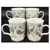 4 Andrea by Sadek Buckingham Floral Mugs